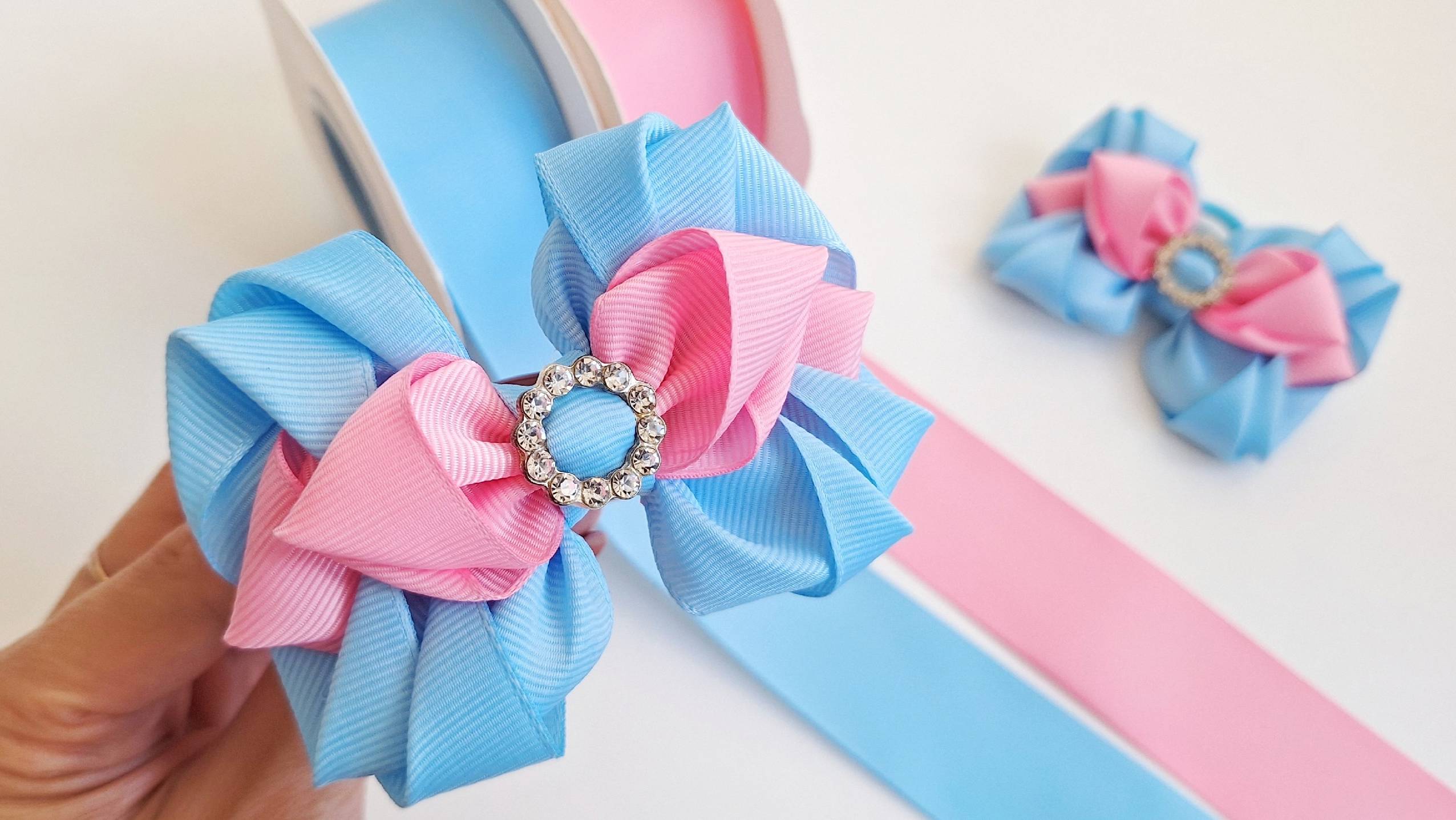 Красивые и нежные бантики из репсовых лент смотреть онлайн