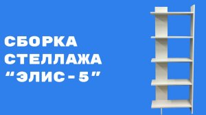 Сборка стеллажа "Элис-5"