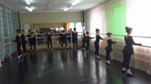 Открытый урок по классическому танцу . Маркелова Т. Г.