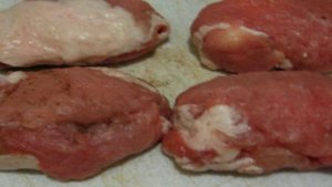 Котлеты с ветчиной и сыром