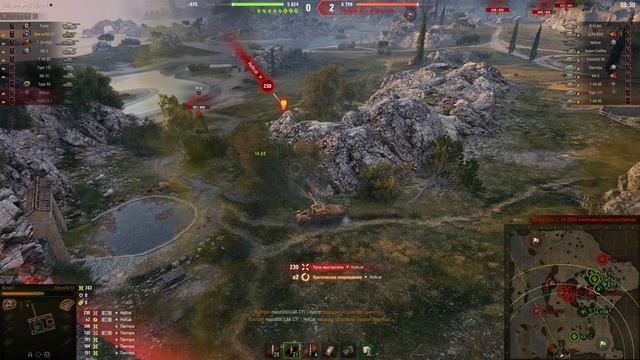 Показательно проиграли бой World_of_tanks