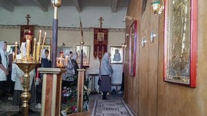 Праздничная служба в храме Иоанна Богослова г. Шумерля