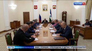 Казбек Коков провел оперативное совещание с членами правительства