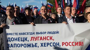 День  воссоединения ДНР, ЛНР, Запорожской области и Херсонской области с Россией