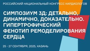 СИМПОЗИУМ 3Д ДЕТАЛЬНО, ДИНАМИЧНО, ДОКАЗАТЕЛЬНО. ГИПЕРТРОФИЧЕСКИЙ ФЕНОТИП РЕМОДЕЛИРОВАНИЯ СЕРДЦА ДИФФ