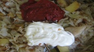Картошка с капустой