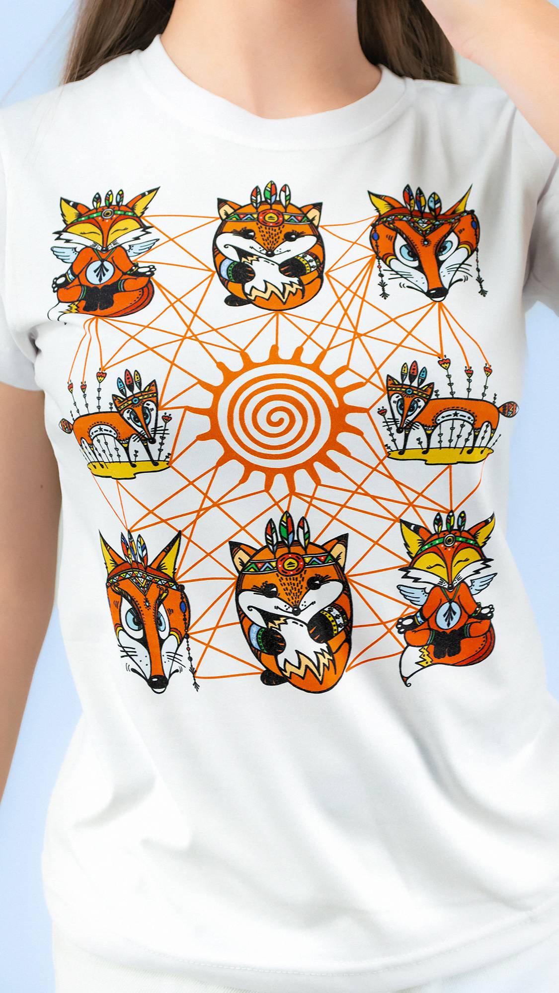 Футболка лайт односторонняя приталенная СЕМЬЯ ЛИС ГЛОБАЛ