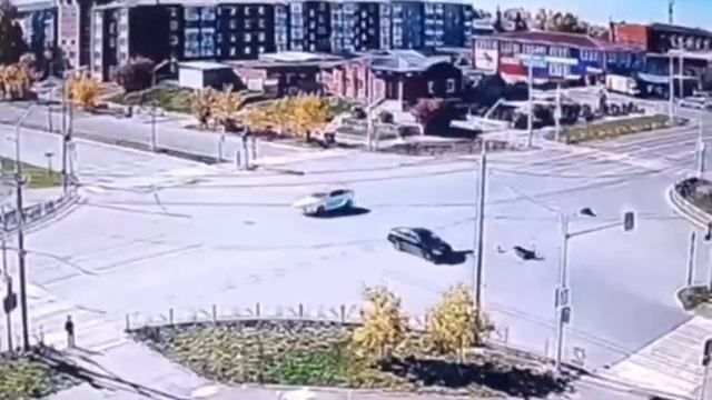 ДТП в Саянске с участием мотоциклиста