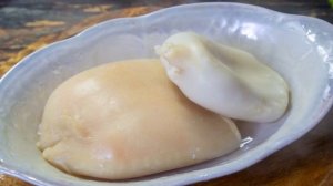 Кальмар с фасолью по-корейски