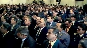 1985 год. Тюмень. Визит М. С. Горбачева