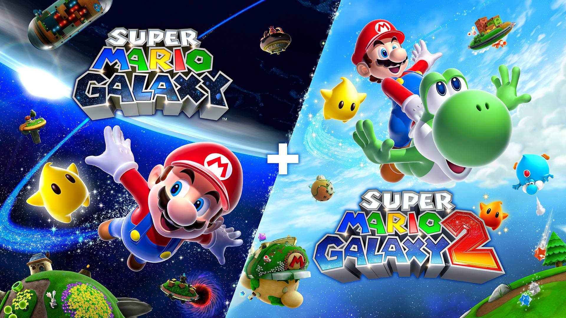 Super Mario Galaxy + Super Mario Galaxy 2 — Трейлер-демонстрация