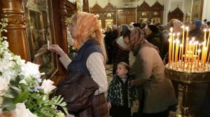 В праздник иконы Божией матери "Целительница" во всех храмах прошли особые богослужения
