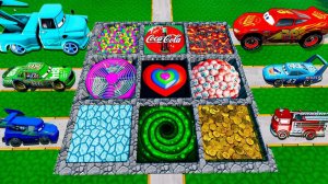 Машинки летают и прыгают! Развивающие мультики Машины помощники. Мультфильмы про машинки