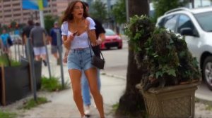 BUSHMAN PRANK ON BRUNETTES