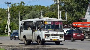 Автобус ПАЗ-32054 (АО 394 22). Покатушки по Новоалтайску.