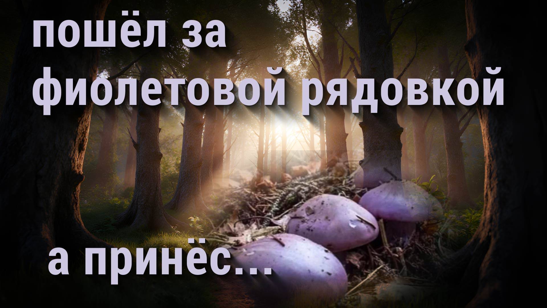 Тихая и долгая охота  за опятами 18.09.25 смотреть онлайн