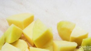 Картофельный суп-пюре с фрикадельками