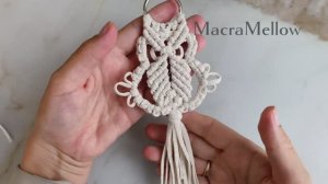 Мини-Сова макраме мастер-класс