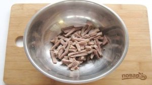 Мясной салат Крыска