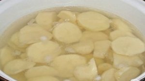 Кальмары с картофелем