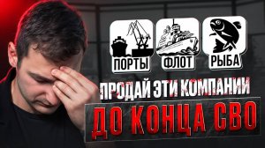 Это нужно продать до конца СВО