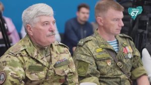 Василий Анохин в Вязьме провел встречу с участниками СВО и их семьями