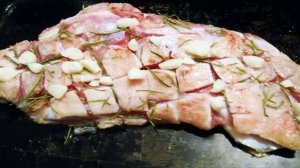 Лопатка баранины в духовке