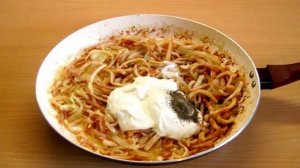 Кальмары, жареные с луком