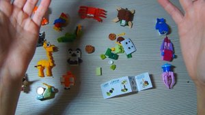 Распаковка пакетиков Магнит зверятыши коллекция, магнит акция, как собрать зверятышей из магнита