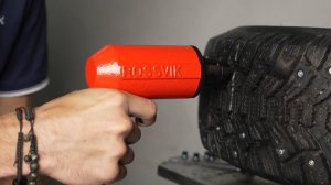 Легкий и удобный способ дошиповки резины