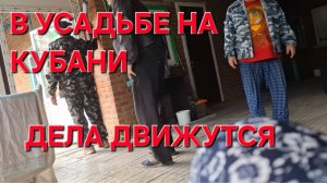 792 В Усадьбе на Кубани. Дела понемногу движутся.