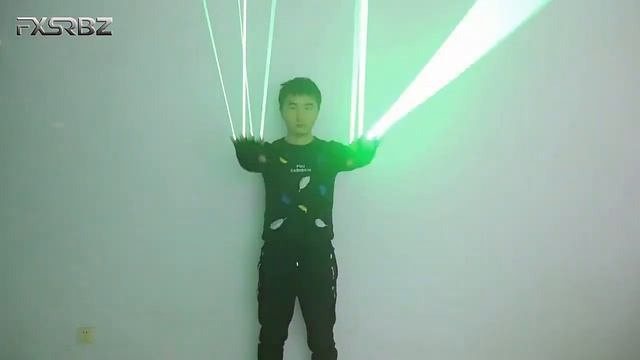 Зеленая лазерная перчатка Palm Light смотреть онлайн