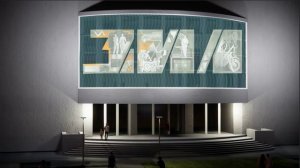 Студентка СПбГУПТД разработала эскиз для окна фасада здания культурного центра Завода ЗИЛ