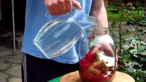 Квас из красной свеклы