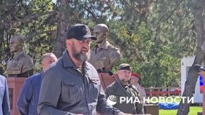 Апти Алаудинов "АХМАТ". Открытие Аллеи Российской Славы