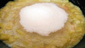 Коврижка из ревеня