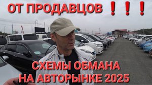СХЕМЫ ОБМАНА НА АВТОРЫНКЕ ОТ ПРОДАВЦОВ, ВЛАДИВОСТОК 2025, ЦЕНЫ ВИДЕО СЕГОДНЯ