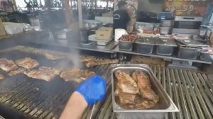 Крупное АРГЕНТИНСКОЕ Мясо на Гриле Говяжья ГРУДИНКА Асадо АНГУС Ребрышки СОСИСКИ