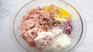 Мясные шарики с индейкой и беконом