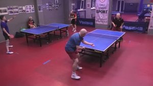 Денисов А. - Шмидт Г. настольный теннис 25.09 Любительский турнир