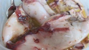 Кальмары в маринаде