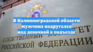 В Калининградской области мужчина надругался над девочкой в подъезде