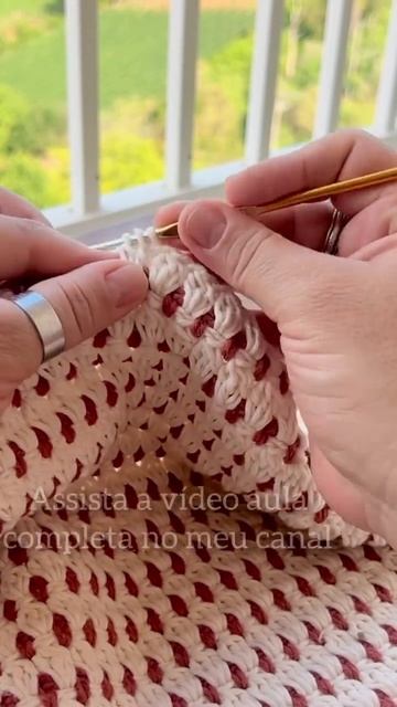 Красивый узор крючком смотреть онлайн