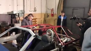 Электромобиль Родстер "Крым" ЯГТУ выходит на испытания!