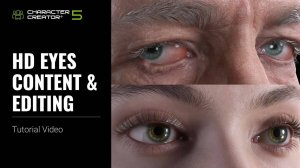 Создание невероятно реалистичных глаз (HD Eyes) в Character Creator 5