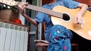 Акустическая гитара "Димас" - тест звука.