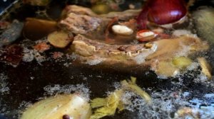 Мясной суп по мотивам фо бо