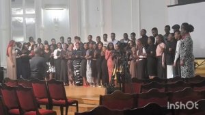 Выступление хора студентов из Замбии в ЗАУ