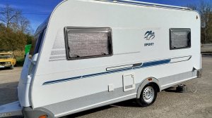 Немецкий малыш-крепыш.караван-турист,дом на колёсах Knaus Sport на 3-4 места из Нидерланов