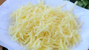 Картошка фри на мелкой терке